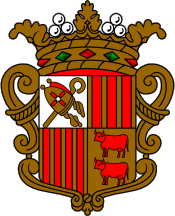 [Coat-of-Arms in 1939 Flaggenbuch (Andorra)]