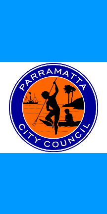 [Parramatta City Council flag]