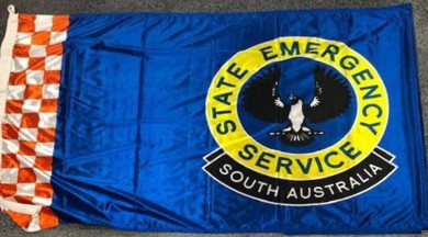 [Flag of South Australia State Emergency Service]