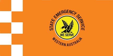 [Western Australia State Emergency Service flag]