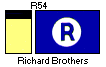 [Richard Brothers houseflag and funnel]