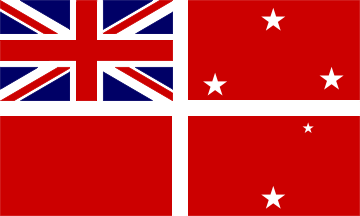 [Tasmanian red ensign, 1875]