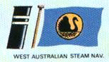 [West Australian Steam Navigation houseflag and funnel]