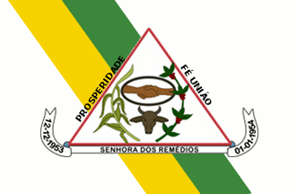 [Flag of Senhora dos Remédios, Minas Gerais