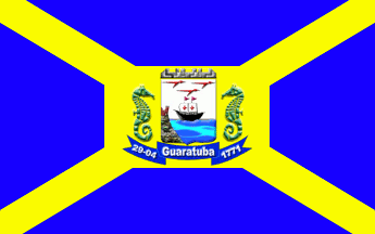 [Flag of Guaratuba, PR (Brazil)]