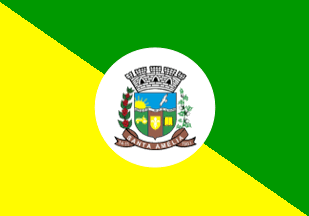 [Flag of Santa Amélia (Paraná), PR (Brazil)]