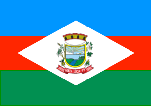 [Flag of Santa Lúcia (Paraná), PR (Brazil)]