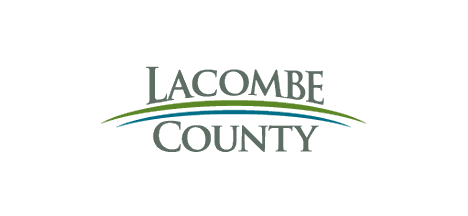 [flag of Lacombe County]