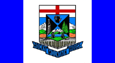 [flag of Rocky Mountain House]