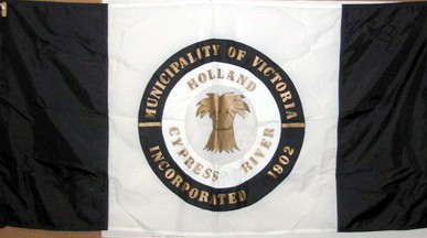 Flag of Victoria Rural Municipality, Manitoba (Canada)