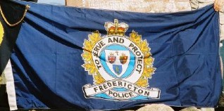 [flag of Fredericton Police Force]
