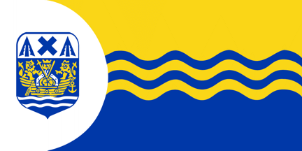 [former flag of Dartmourth, Nova Scotia]