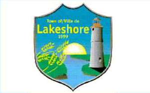 [flag of Lakeshore, Ontario]