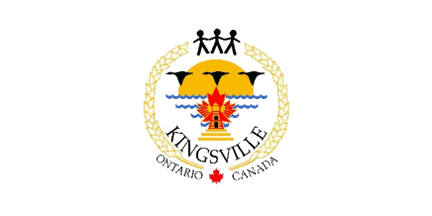 [flag of Kingsville, Ontario]