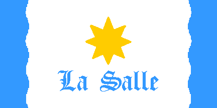 [older LaSalle flag]