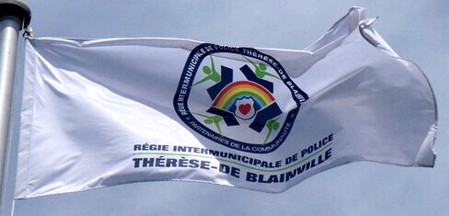 [Thérèse De Blainville Police flag]