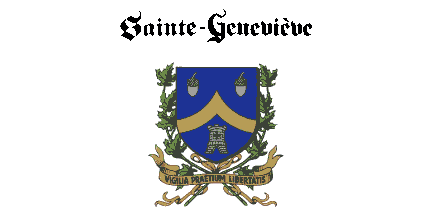 [Sainte-Geneviève flag]