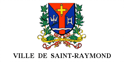 [flag of Saint Raymond]
