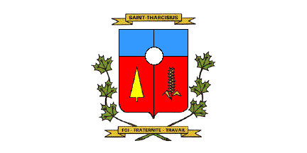 [Municipalité de Saint-Tharcisius flag]