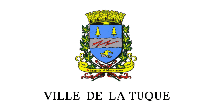[flag of La Tuque]