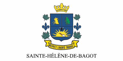 [Sainte-Hélène-de-Bagot flag]