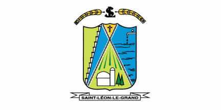 [flag of Saint-Léon-le-Grand]
