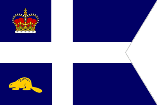 [Royal Canadian Yacht Club past commodore's flag]