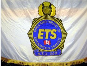 [Edmonton Transit Pipe and Drums flag]