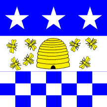 [Flag of La Chaux-de-Fonds]