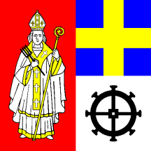 [Flag of Saint-Blaise]