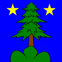 [Flag of Saint-Léonard]