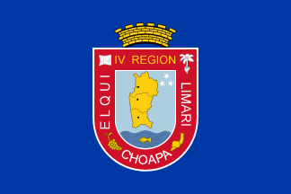 [Previous Coquimbo regional flag]