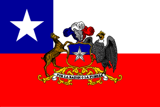 [Presidential flag with large coat of arms]