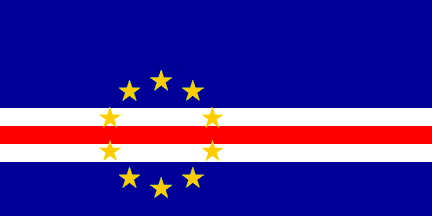 1:2 flag of Cabo Verde