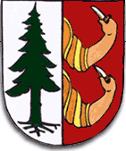 [Nová Ves v Horách coat of arms]