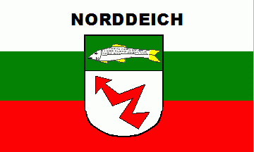 [Norddeich borough flag]