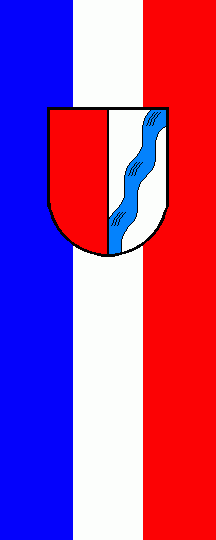 [Langweid upon Lech municipal banner]