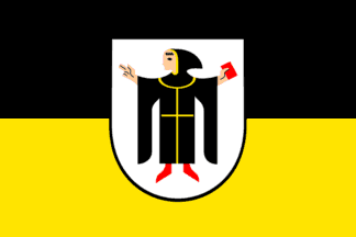 [München flag w/ CoA]
