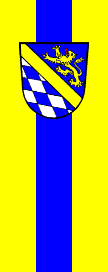[Dillingen/Donau County flag 1972 (Germany)]