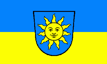 [Sonnewalde city flag]