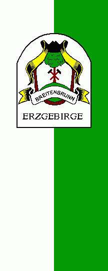 [Breitenbrunn in Erzgebirge municipal banner]