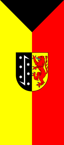 [Meckenbach municipality flag]