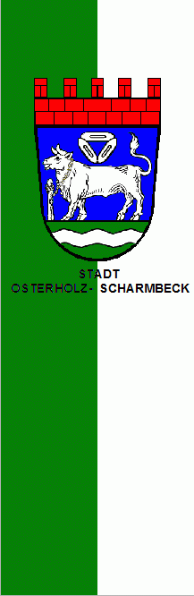 [Osterholz-Scharmbeck banner with CoA]