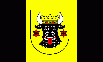 [Lübz city  flag]