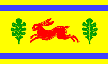 [Hasenkrug municipal flag]