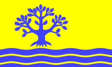 [Nübel municipal flag]
