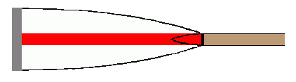 [Alster-RV Hanseat blade (Rowing Club, Germany)]