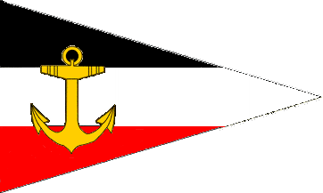 [Car Command Pennant for Navy Division Commander (Third Reich, Germany)]