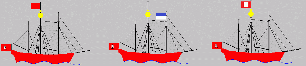 [Hamburg light vessel flags 1855]