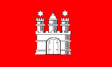 [Hamburg 1861 - 1868 flag]